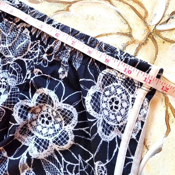 ADIDAS x FARM Rio Florido Black White 2018 Ltd Ed Lace Webs Track Leggings XS - Picture 9 of 14